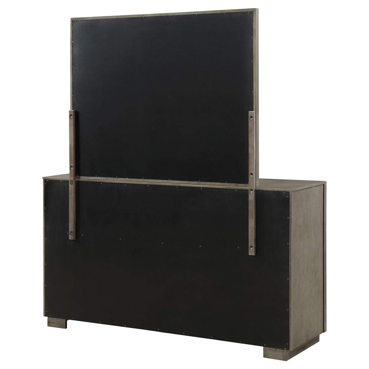 223273M Durango 8-drawer Dresser and Mirror Taupe Oak