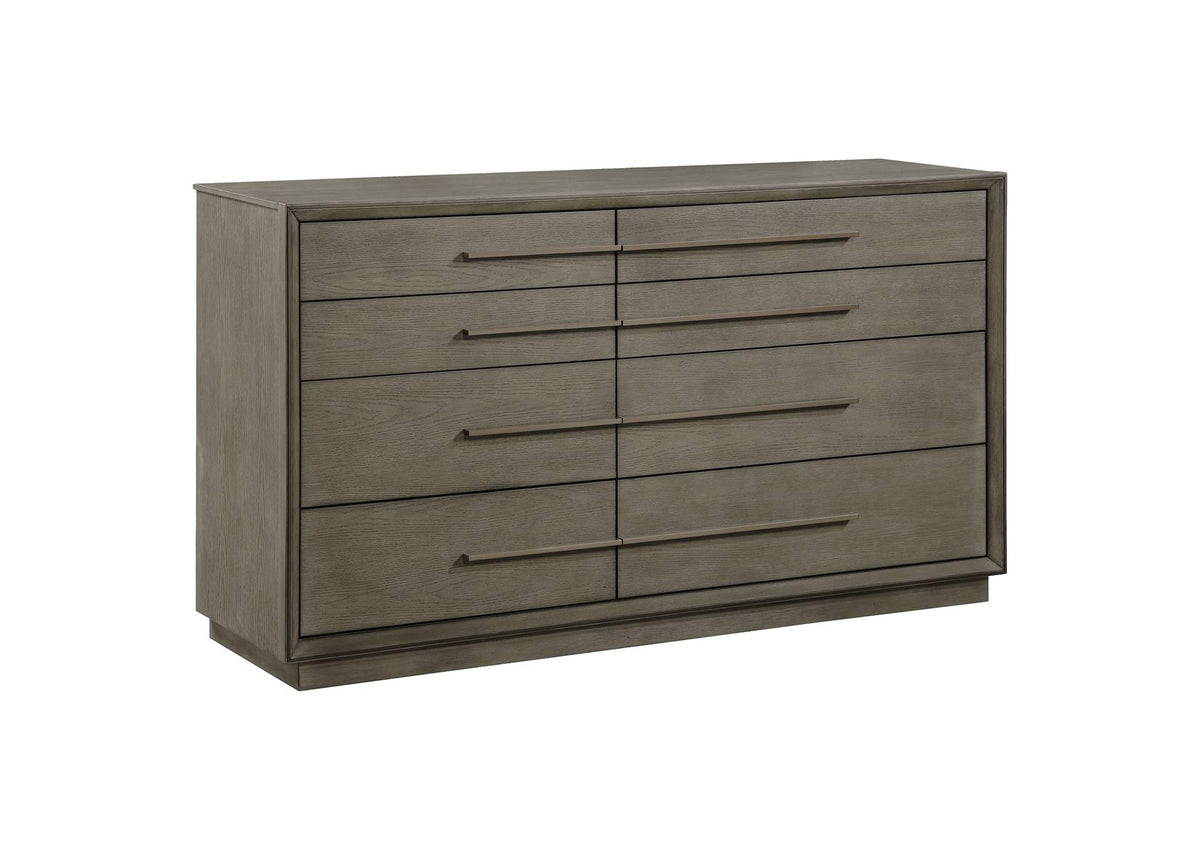 223273 Durango 8-drawer Dresser Taupe Oak