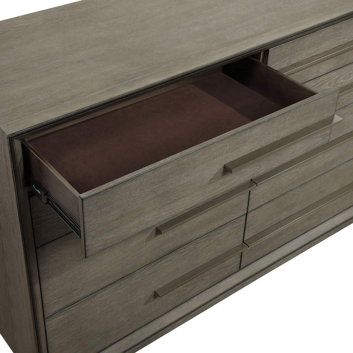 223273 Durango 8-drawer Dresser Taupe Oak