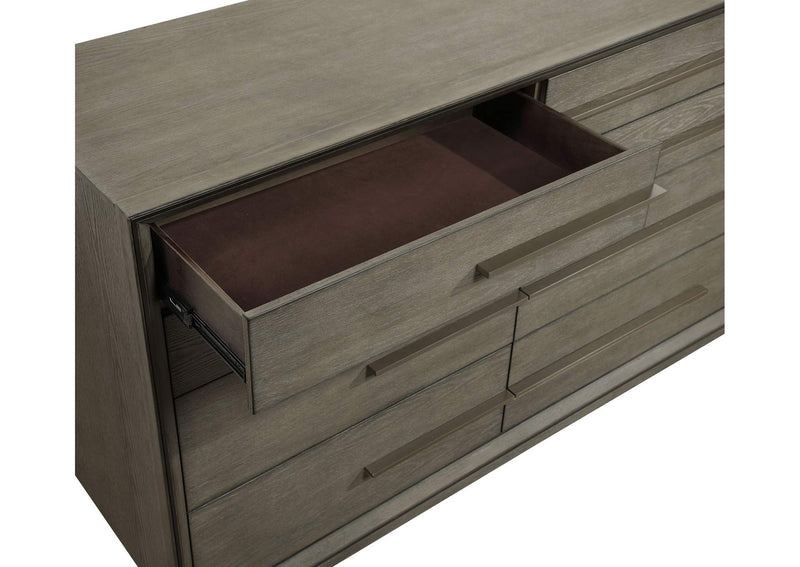 223273 Durango 8-drawer Dresser Taupe Oak