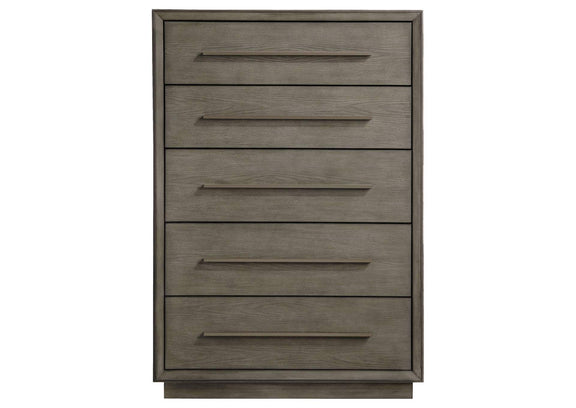 223275 Durango 5-drawer Bedroom Chest Taupe Oak