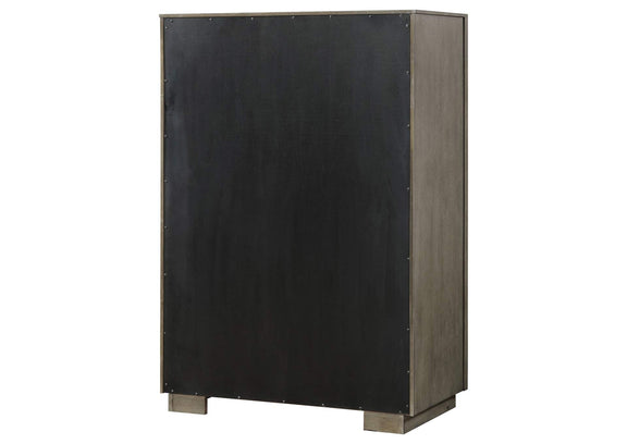 223275 Durango 5-drawer Bedroom Chest Taupe Oak