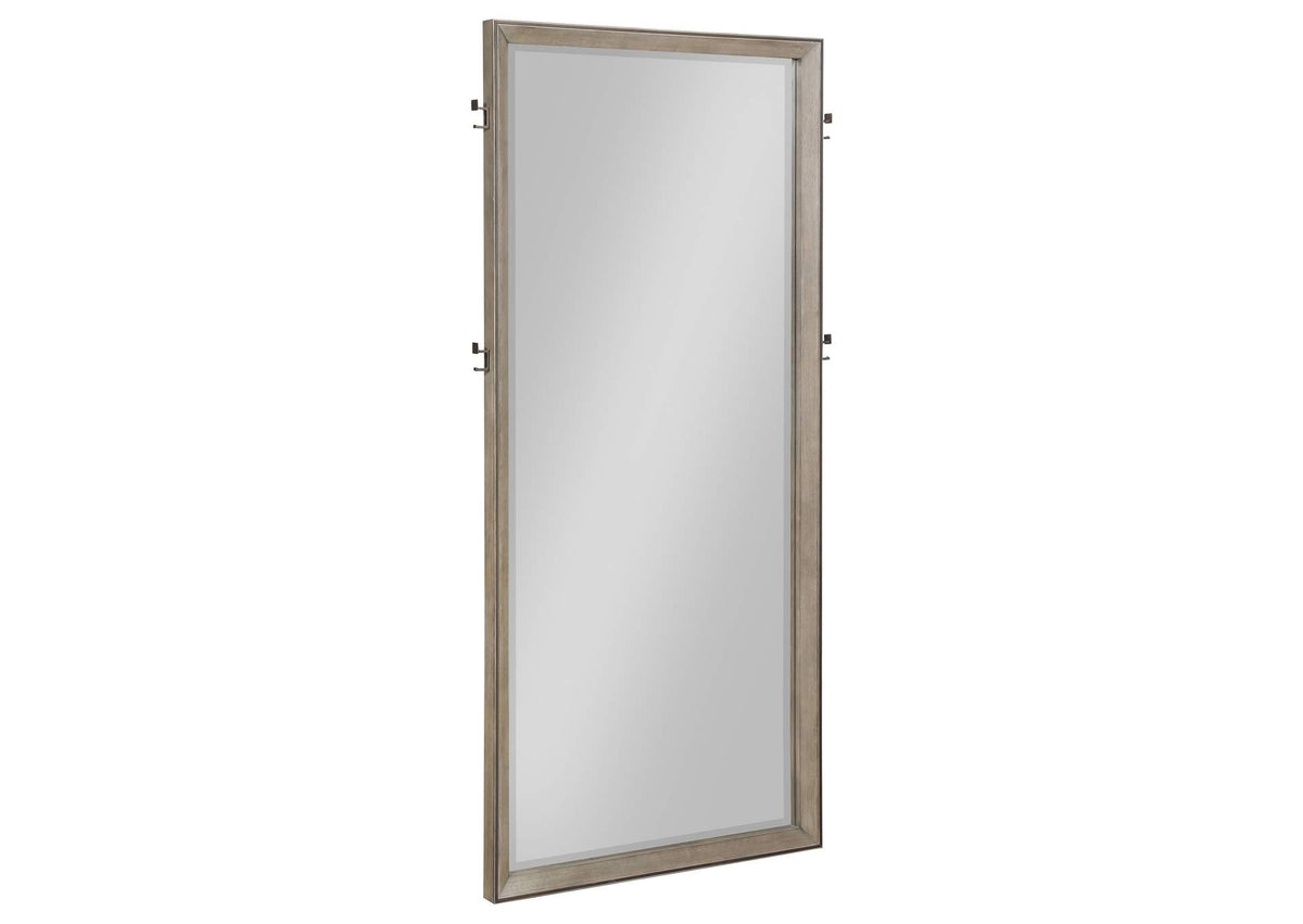223280 Durango 80-inch Standing Floor Mirror Washed Oak