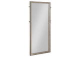 223280 Durango 80-inch Standing Floor Mirror Washed Oak