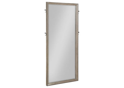 223280 Durango 80-inch Standing Floor Mirror Washed Oak