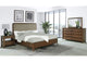 223321KE-S4 Maderia 4-piece Eastern King Bedroom Set Walnut