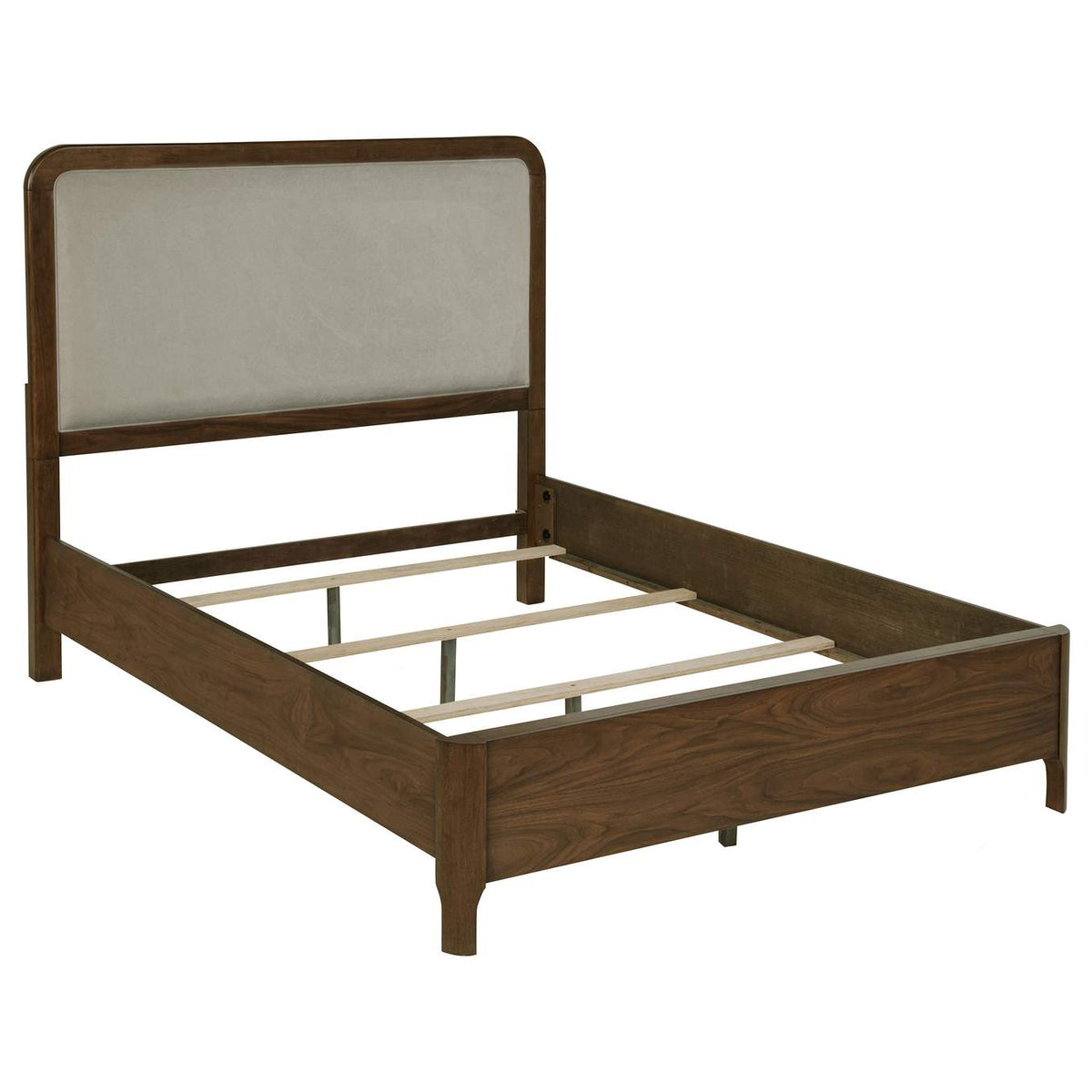 223321Q-S4 Maderia 4-piece Queen Bedroom Set Walnut