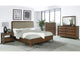 223321Q-S5 Maderia 5-piece Queen Bedroom Set Walnut
