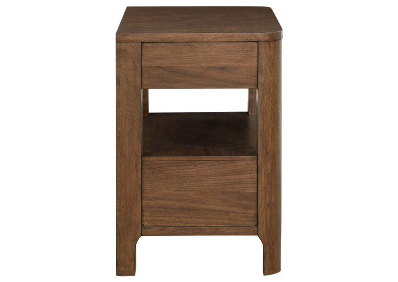 223322 Maderia 2-drawer Nightstand Bedside Table Walnut