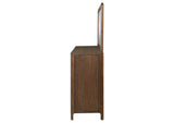 223323M Maderia 8-drawer Dresser and Mirror Walnut