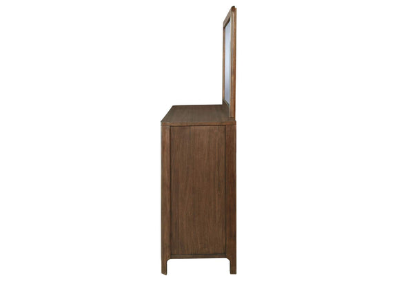 223323M Maderia 8-drawer Dresser and Mirror Walnut