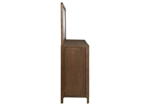 223323M Maderia 8-drawer Dresser and Mirror Walnut