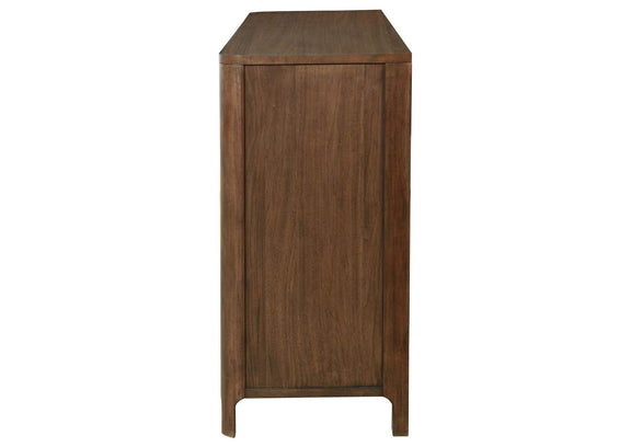 223323 Maderia 8-drawer Dresser Cabinet Walnut