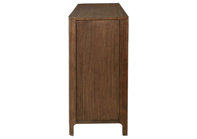 223323 Maderia 8-drawer Dresser Cabinet Walnut
