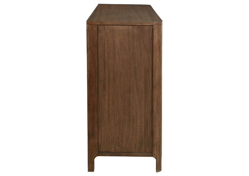 223323 Maderia 8-drawer Dresser Cabinet Walnut