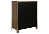 223325 Maderia 5-drawer Chest of Drawers Walnut