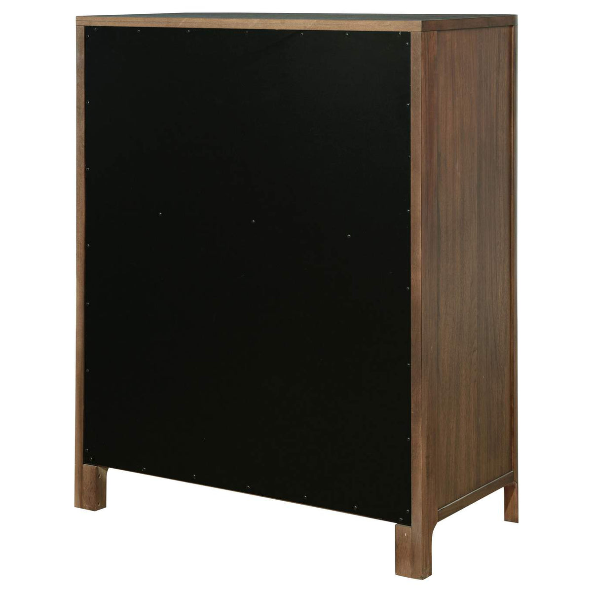 223325 Maderia 5-drawer Chest of Drawers Walnut