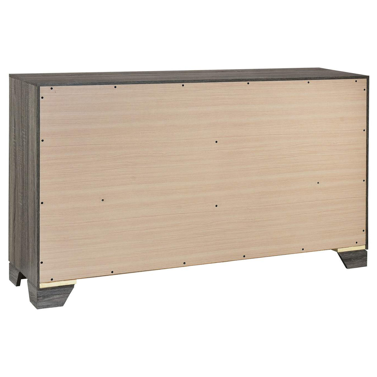 223341KW-S4 Wright 4-piece California King Bedroom Set Brown Oak