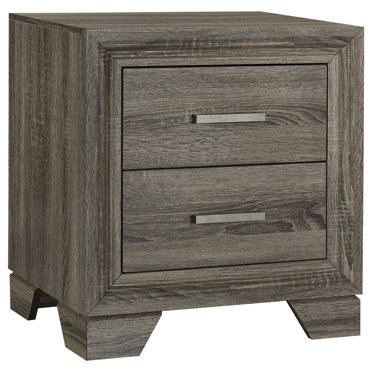 223341KW-S5 Wright 5-piece California King Bedroom Set Brown Oak