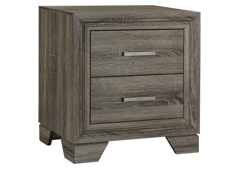 223341KW-S5 Wright 5-piece California King Bedroom Set Brown Oak
