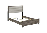 223341Q-S5 Wright 5-piece Queen Bedroom Set Brown Oak