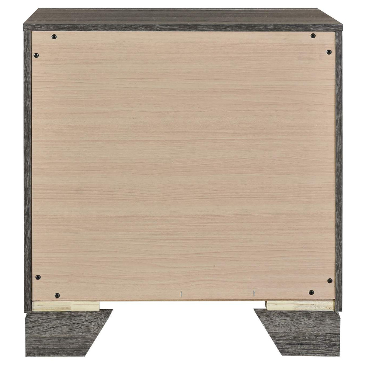 223342 Wright 2-drawer Nightstand Bedside Table Brown Oak