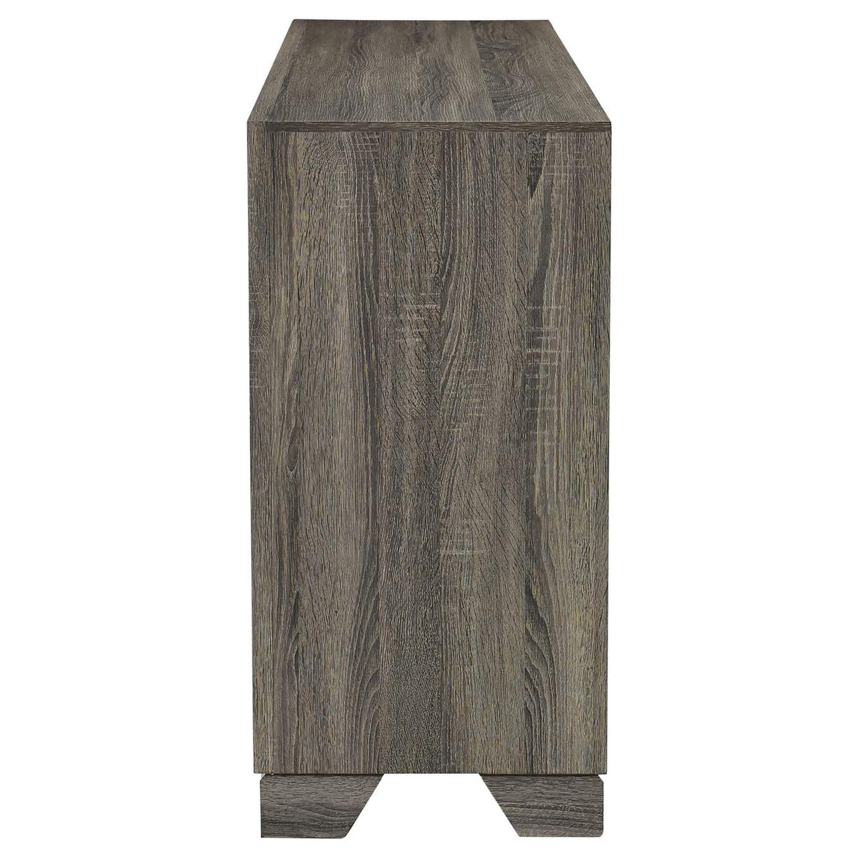 223343 Wright 6-drawer Dresser Cabinet Brown Oak
