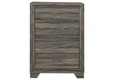 223345 Wright 4-drawer Chest of Drawers Brown Oak