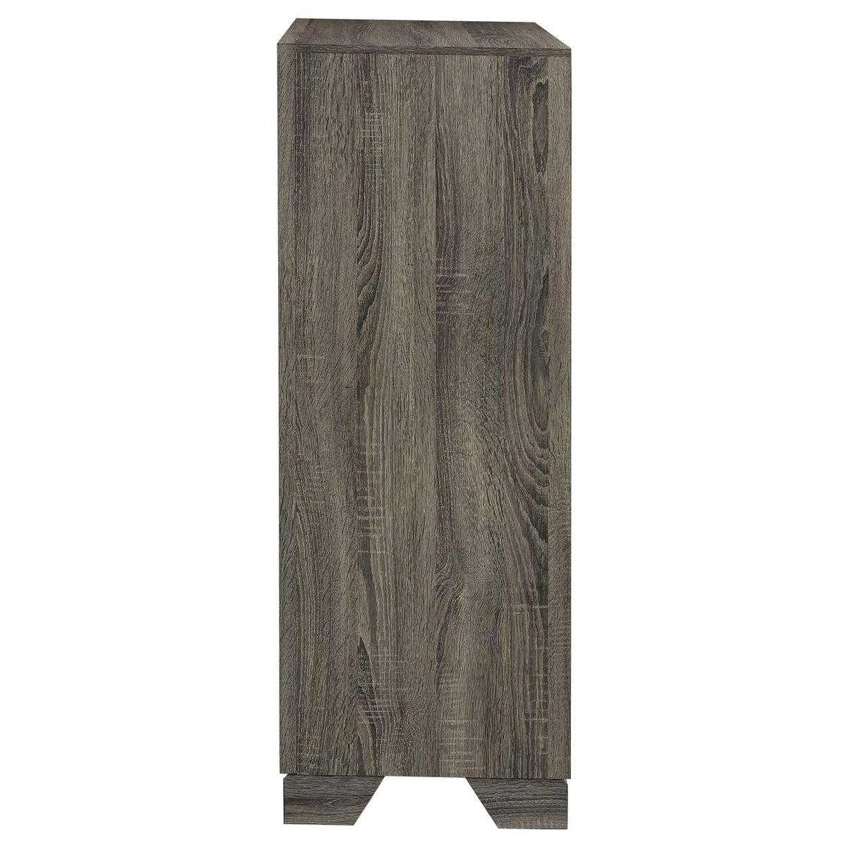 223345 Wright 4-drawer Chest of Drawers Brown Oak