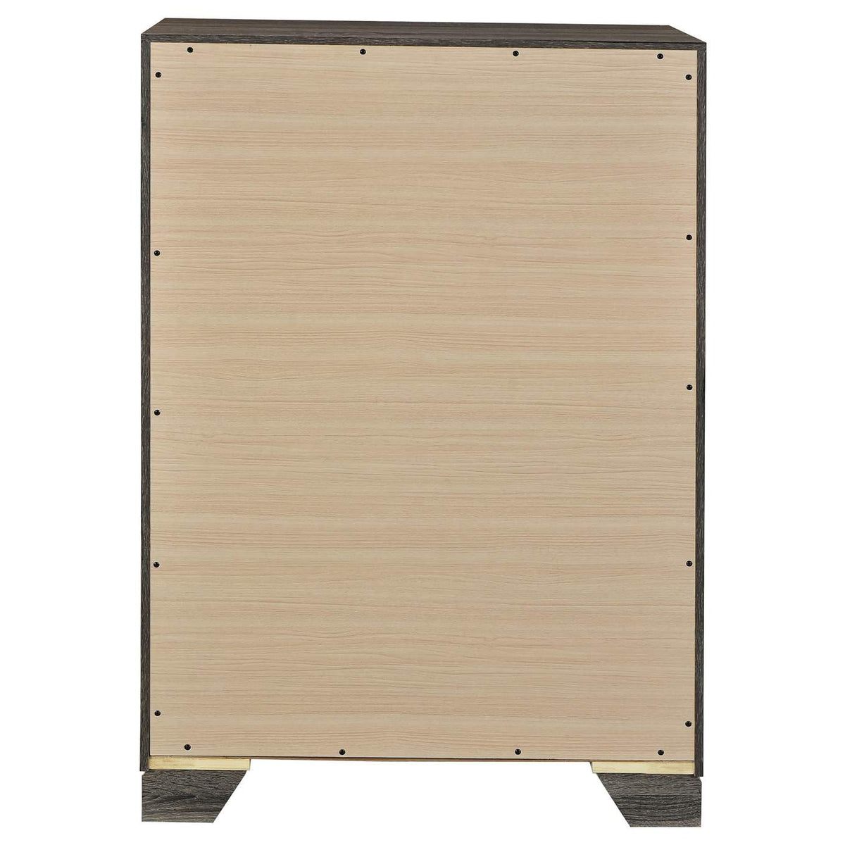 223345 Wright 4-drawer Chest of Drawers Brown Oak