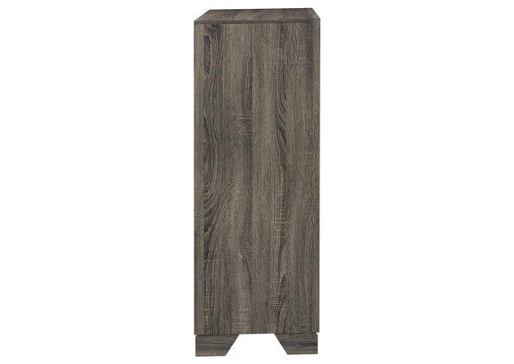 223345 Wright 4-drawer Chest of Drawers Brown Oak