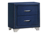 223371KE-S5 Melody 5-piece Eastern King Bedroom Set Pacific Blue