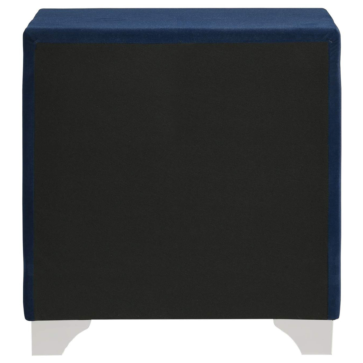 223372 Melody Upholstered 2-drawer Nightstand Pacific Blue