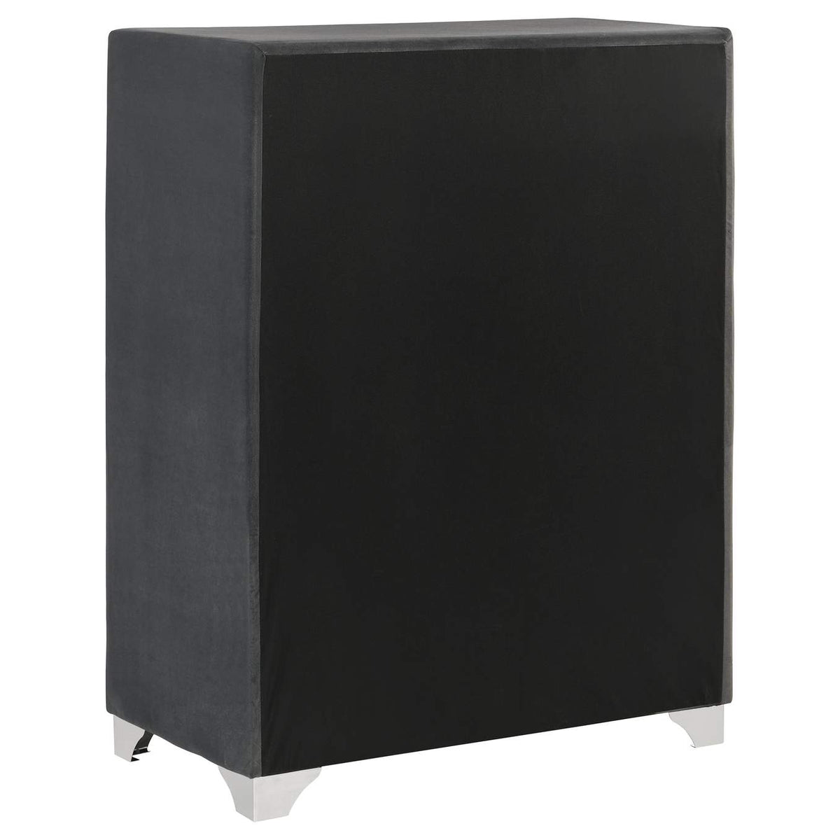 223385 Melody 5-drawer Bedroom Chest Grey