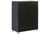 223385 Melody 5-drawer Bedroom Chest Grey