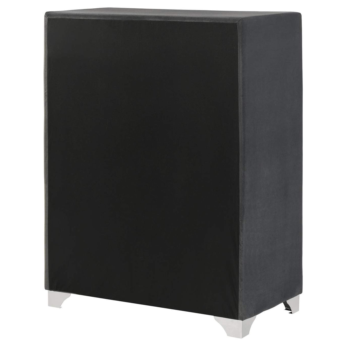 223385 Melody 5-drawer Bedroom Chest Grey
