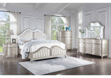Evangeline 5-piece Eastern King Bedroom Set Silver Oak