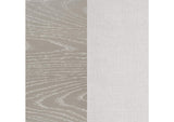 223391KE Evangeline Wood Eastern King LED Panel Bed Silver Oak