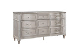 223393 Evangeline 9-drawer Dresser Silver Oak