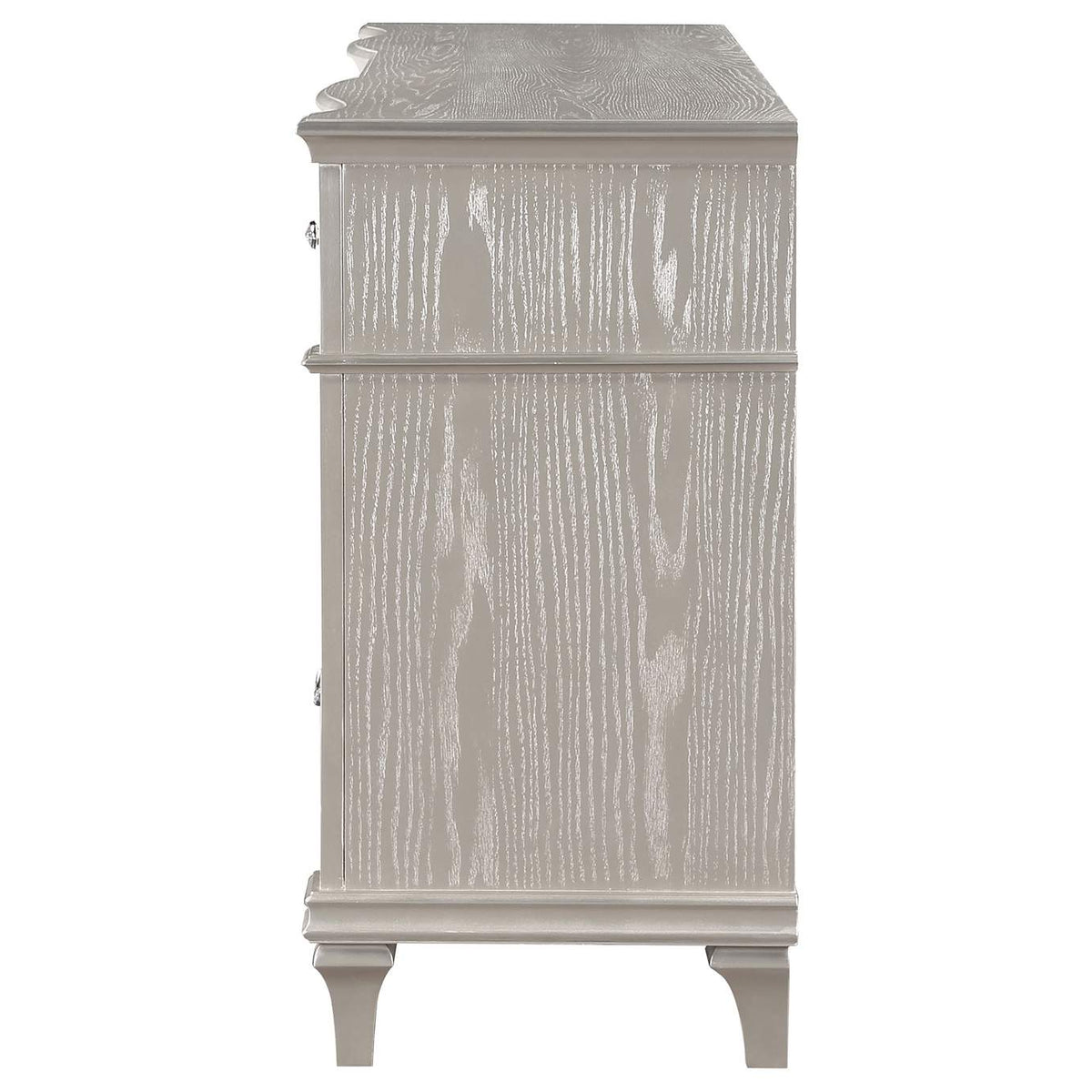 223393 Evangeline 9-drawer Dresser Silver Oak