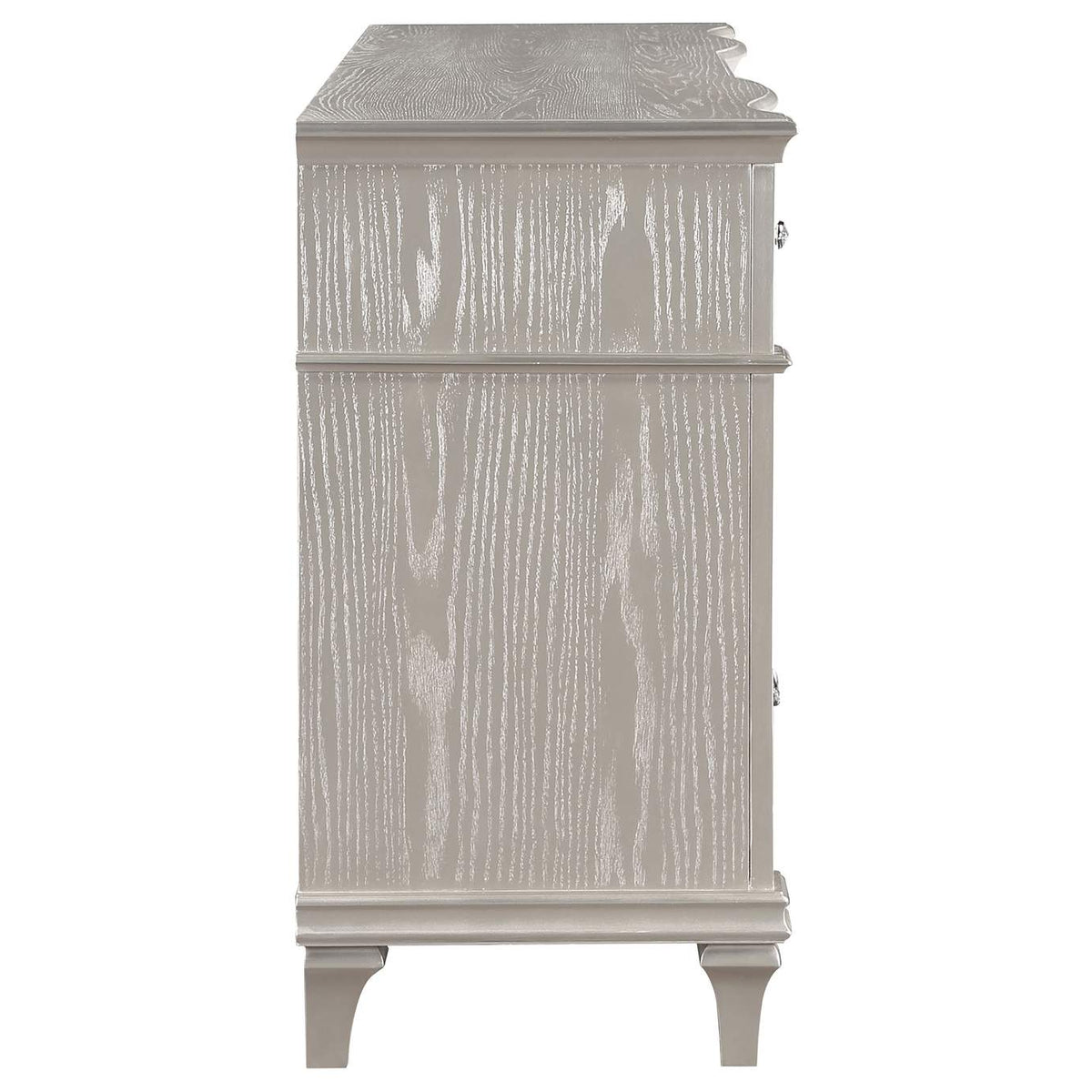 223393 Evangeline 9-drawer Dresser Silver Oak