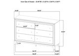 223441KW-S4 Welsley 4-piece California King Bedroom Set Walnut