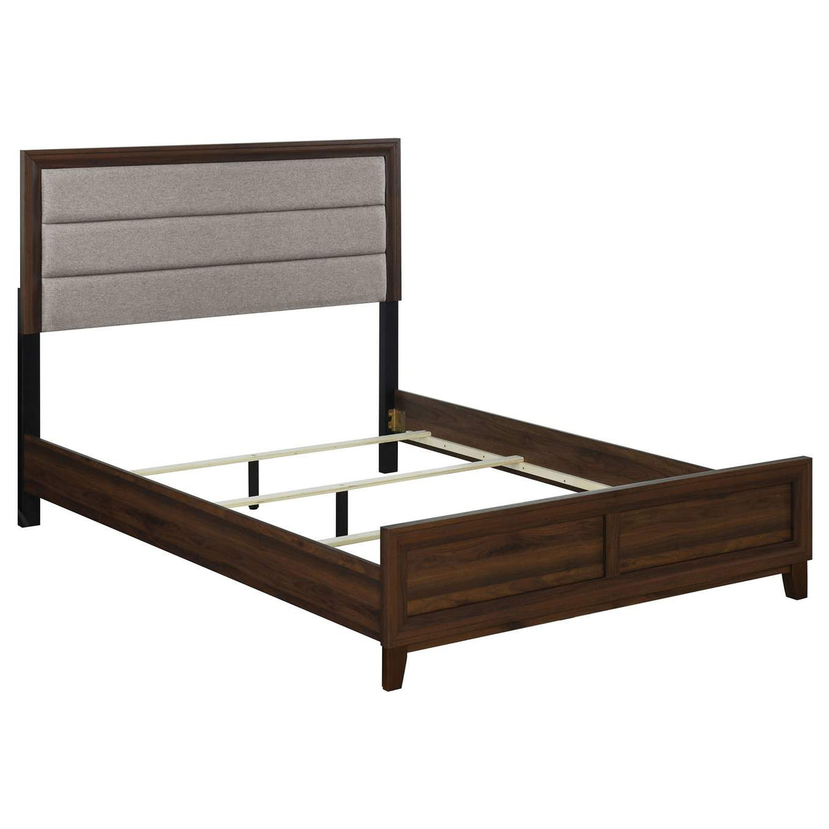 223441KW-S5 Welsley 5-piece California King Bedroom Set Walnut