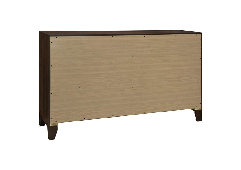 223441KW-S5 Welsley 5-piece California King Bedroom Set Walnut