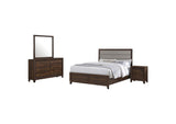 223441Q-S4 Welsley 4-piece Queen Bedroom Set Walnut