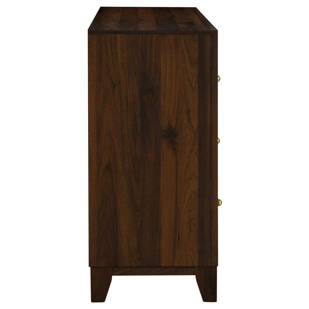 223443 Welsley 6-drawer Dresser Cabinet Walnut