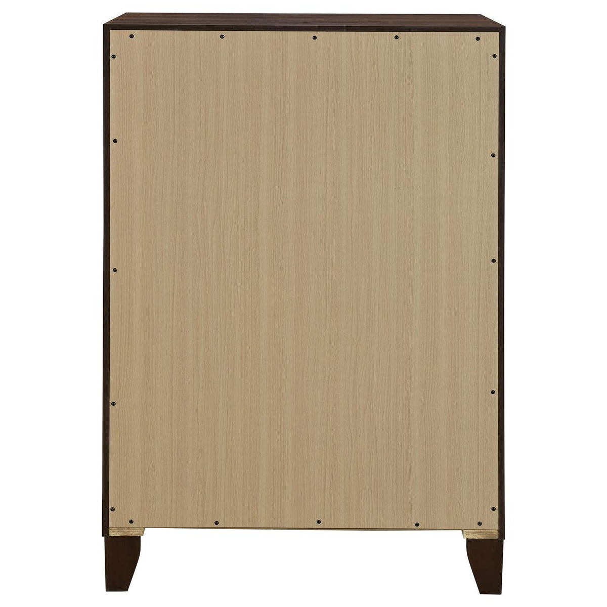 223445 Welsley 4-drawer Chest of Drawers Walnut