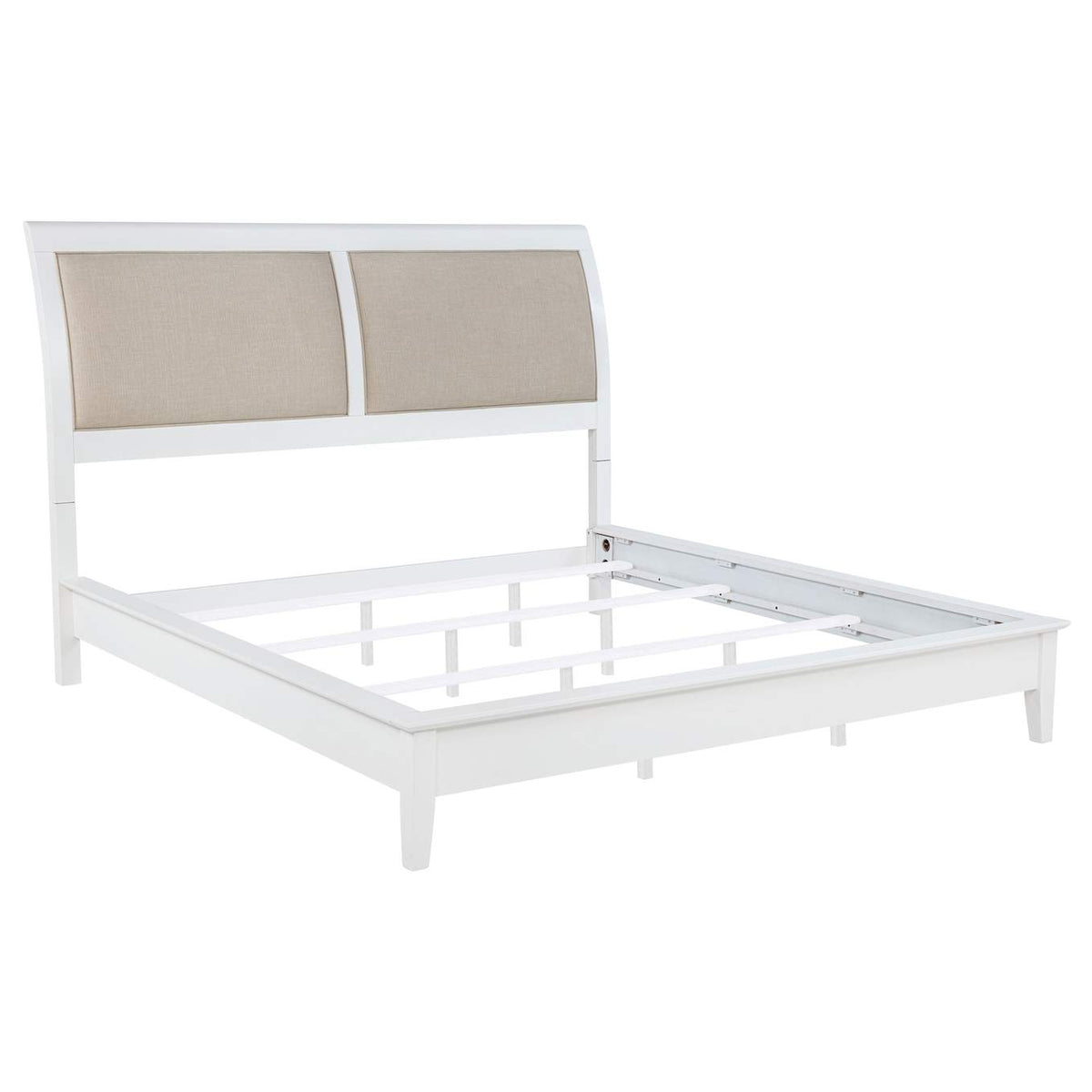 223471KE-S4 Bexhill 4-piece Eastern King Bedroom Set White