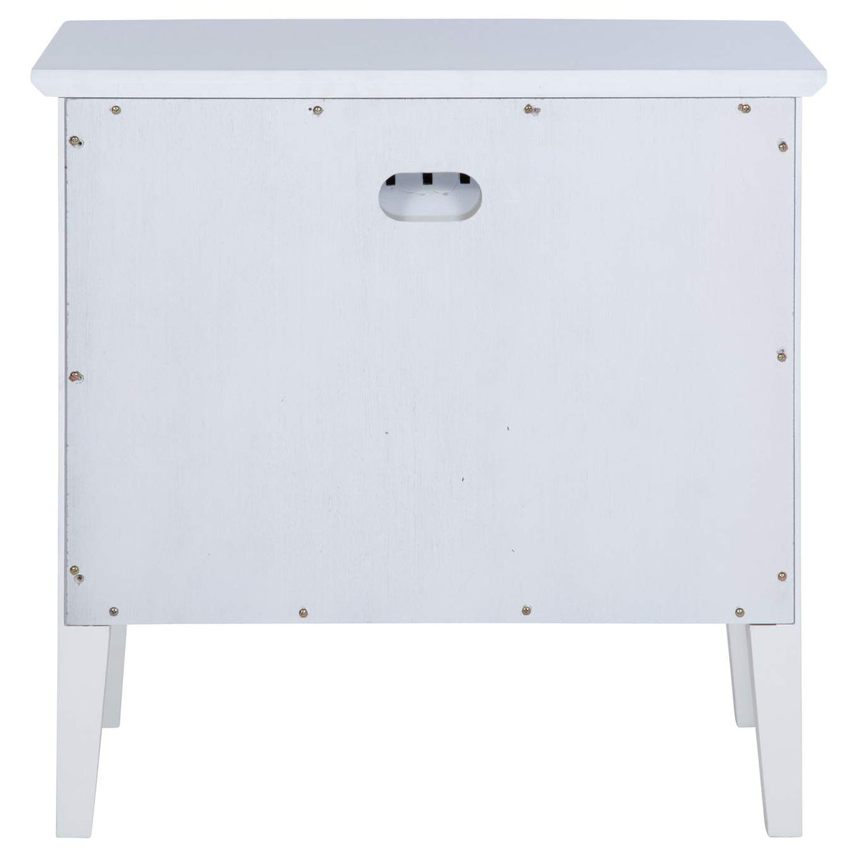 223472 Bexhill 1-drawer Nightstand Bedside Table White