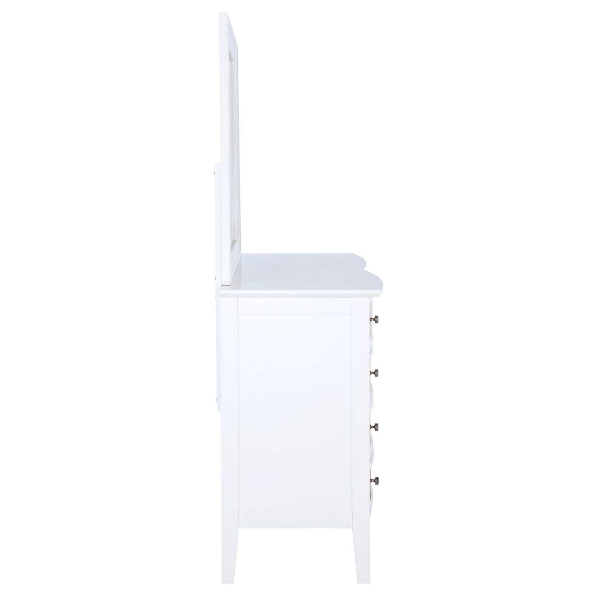 223473M Bexhill 10-drawer Dresser and Mirror White
